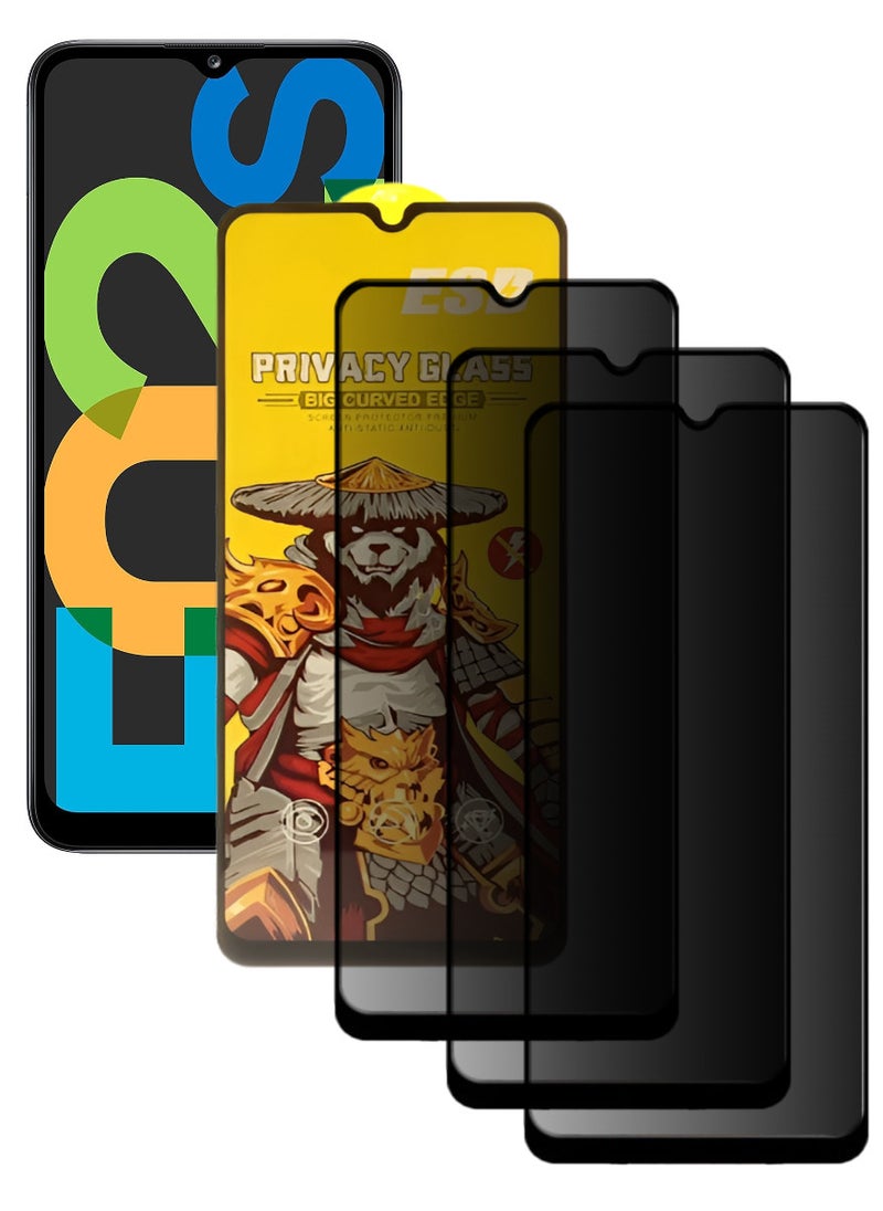 اي اس دي ثلاث قطع، واقي شاشة عالي الجودة لهاتف آسامسونج جالاكسي F02s - Image 1