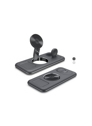 Foldable 3 in 1 Wireless Charger, Metal Design, Charging Station Compatible with MagSafe, Fit for iPhone 14/13/12 Pro Max, Apple Watch and AirPods(Black)(1 Pack) - pzsku/Z31399B5E3BEFAFAFCFC2Z/45/_/1698660913/0b6a0e49-5f6c-4373-ba92-f7355f7e2e32