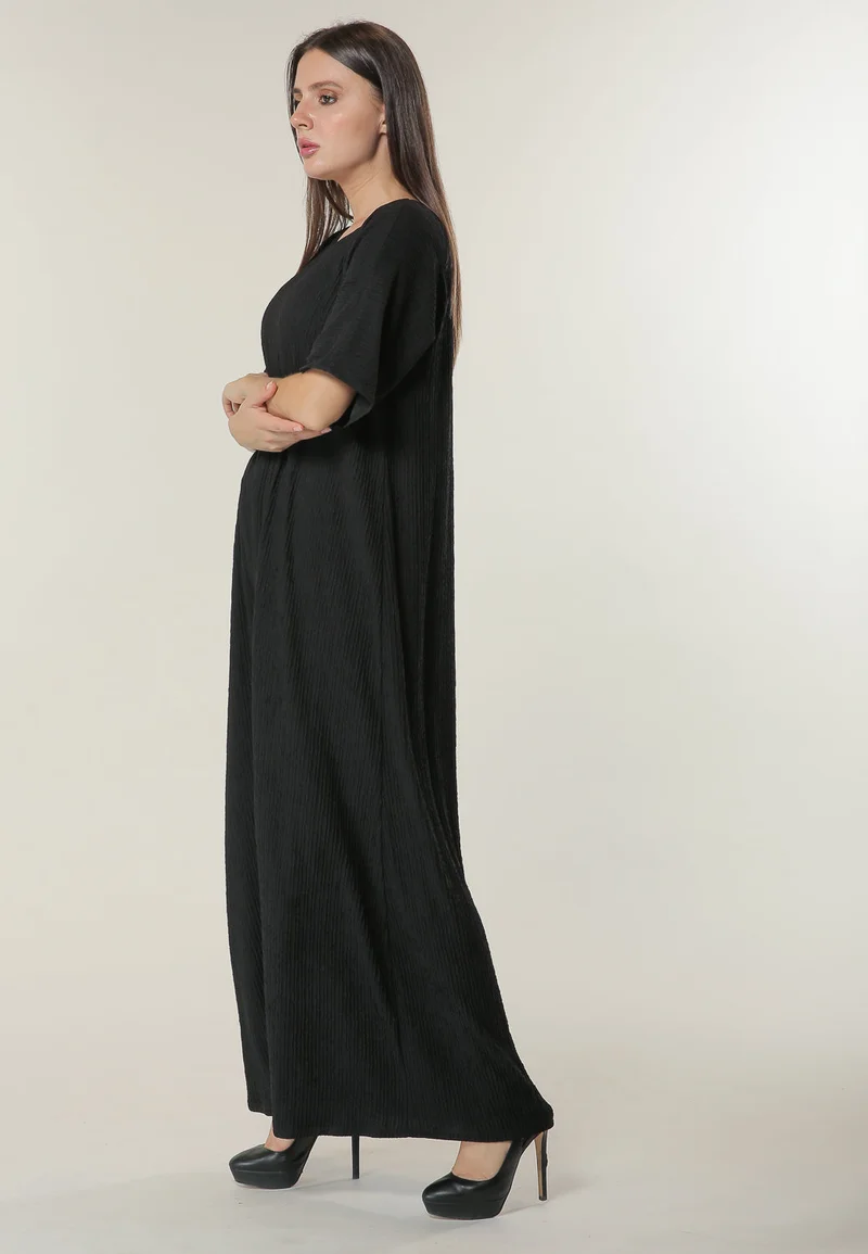 Moistreet  Elegant Crew Neck Casual Abaya for Women | Best Price UAE