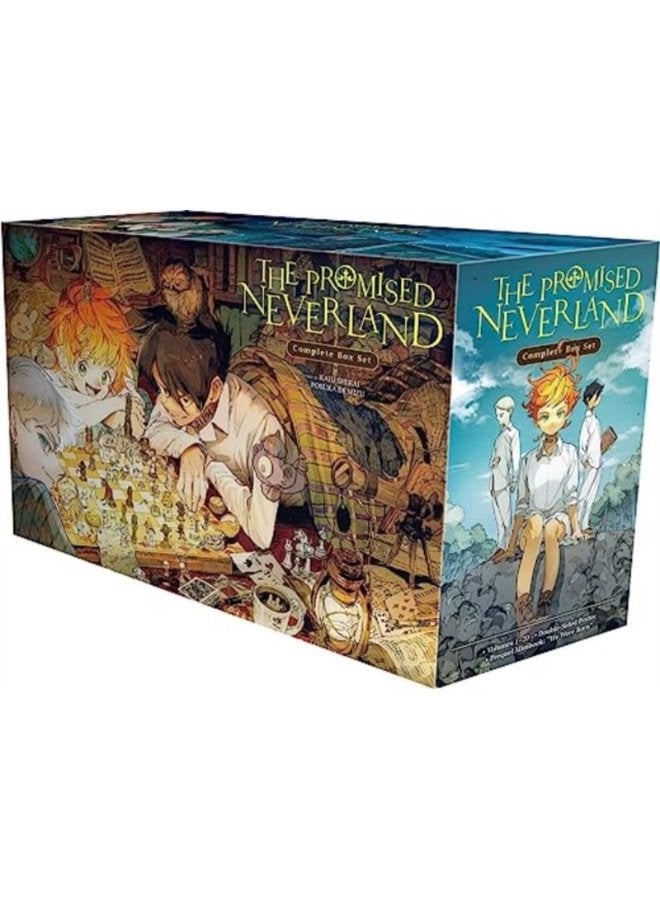 صندوق مجموعة الوعد الذي لا ينتهي الكامل يشمل المجلدات 1-20 مع مميز - غلاف ورقي