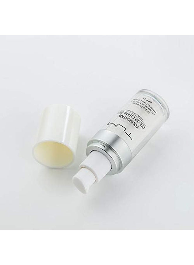 TLM Flawless Color Changing Liquid Foundation Base Makeup Universal Tone - Image 3