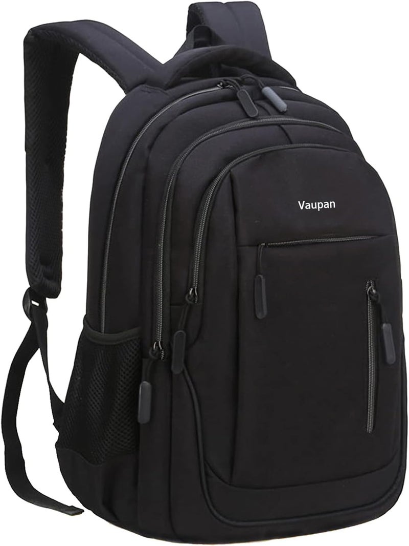 Vaupan Business Travel Laptop Backpack, Water Resistant College School Computer Bag Gifts with USB Charging Port for Men & Women Fits 15.6 Inch Notebook - Image 1