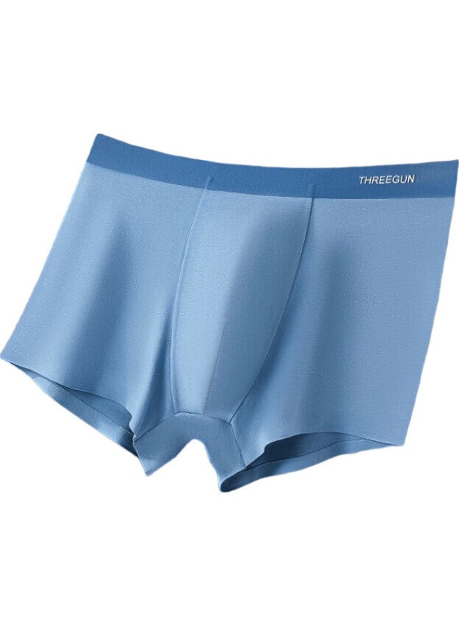THREEGUN [Zhen Series] 60-Count Modal Men'S Underwear, Summer Ice Silk Seamless Shorts, Upgraded Crotch For Men - Image 2