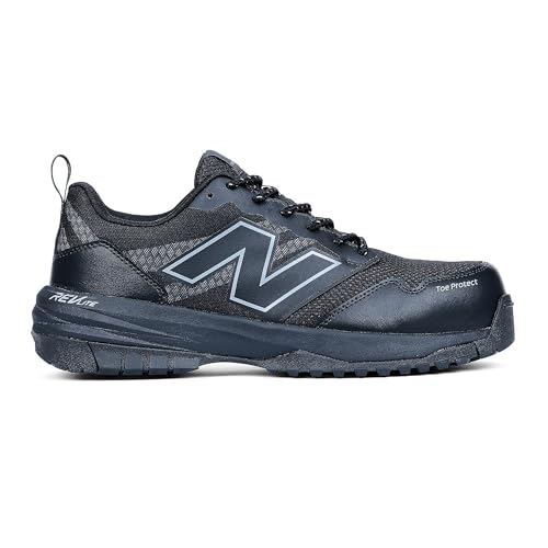 New Balance Men's Composite Toe Quikshift Industrial Shoe, Black/Black/Black, 10.5 Wide - Image 1