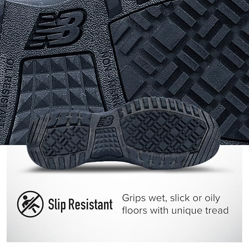 New Balance Men's Composite Toe Quikshift Industrial Shoe, Black/Black/Black, 10.5 Wide - Image 2