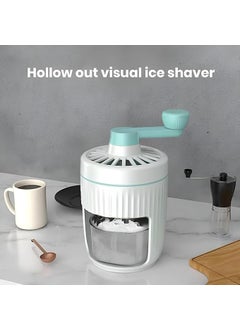 SHREVI Shrevi Manual Ice Crusher Portable Manual Ice Crusher EasytoUse Manual Ice Crusher Durable Construction with ExtraLarge Capacity SpaceSaving Design for Home Use  - Image 4