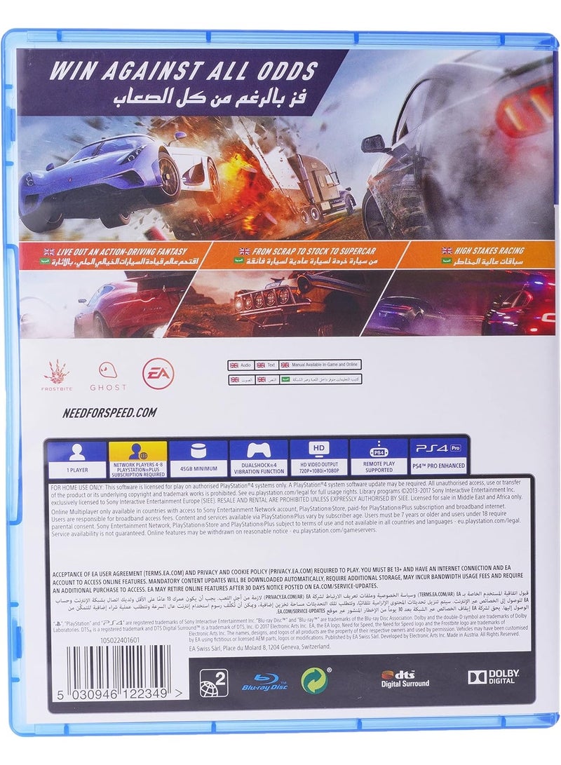 PS4 Need For Speed Payback Ps4 Video Game - Image 3