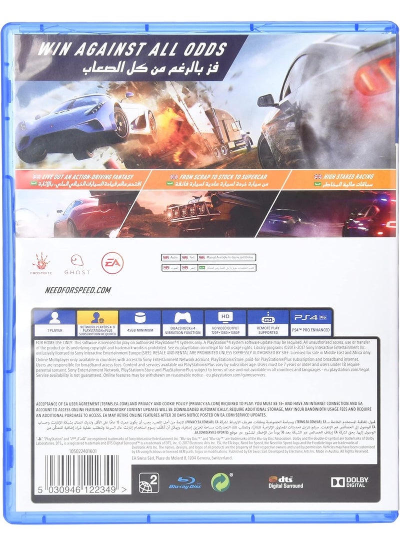 PS4 Need For Speed Payback Ps4 Video Game - Image 2