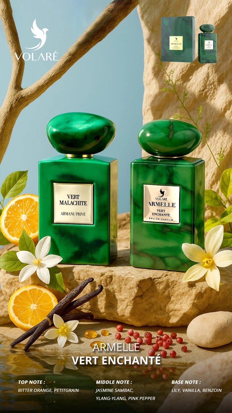 فولاري عطر أرميل فيرت إنشانتيه أو دي بارفان فولاري - Image 3