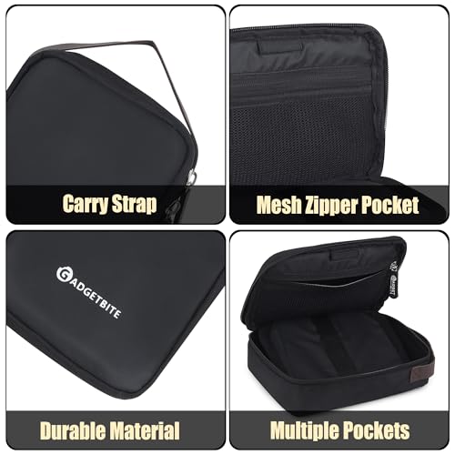 GadgetBite Pulse Mini Techbag Organizer for Travel Cables Chargers Power Banks and Adapters Compact Design for Easy Storage and Access Perfect for Electronics Accessories When Traveling - Image 5