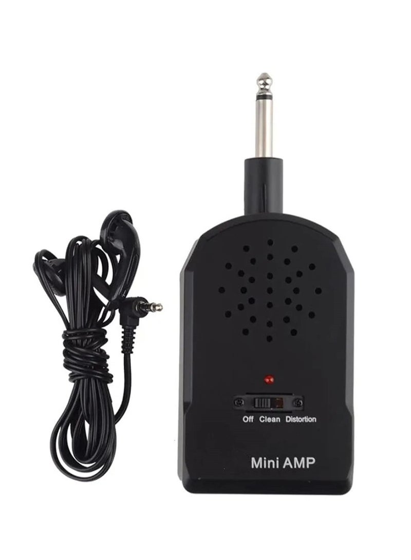 JA-01 Mini Guitar Amplifier AMP MP3 Input 3.5mm with Earphone - Image 2