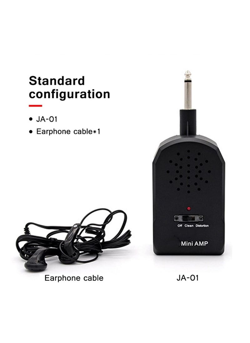 JA-01 Mini Guitar Amplifier AMP MP3 Input 3.5mm with Earphone