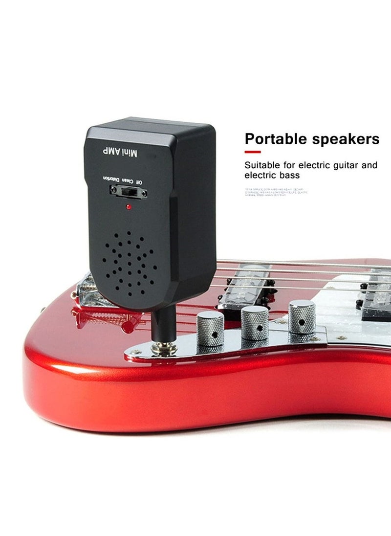 JA-01 Mini Guitar Amplifier AMP MP3 Input 3.5mm with Earphone