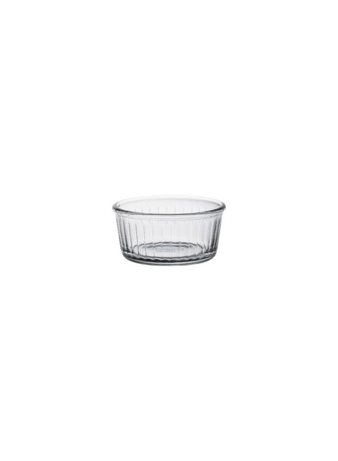 Duralex Tempered Glass Ovenchef Clear Ramekin 8.5 Cm 4 Pcs 130 Ml (6008Ac/4) - Image 1