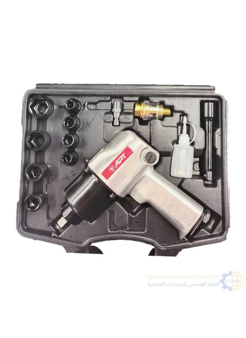 APT 2.5" Air Impact Wrench with 13 Pieces 850 N