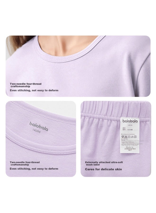 Balabala Kids Children's Underwear Set Spring Autumn New Boys' Long Johns Cotton Soft Baby Pajamas