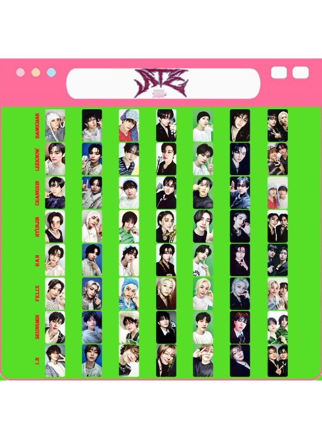 NIBEMINENT 7 Pcs Kpop Stray Kids - BANGCHAN ATE Lomo Cards Card For Fans Collection Gifts - Image 2