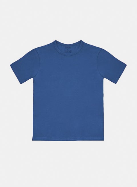 Kids Unisex Half Sleeve Lycra Crew neck