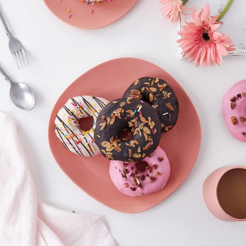 Stone lain Delilah Dinner Plate 6Piece Dish Set Porcelain Terracotta - Image 3