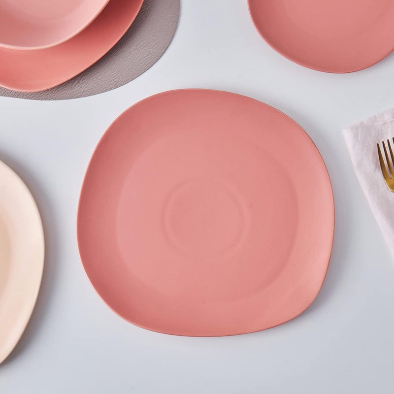 Stone lain Delilah Dinner Plate 6Piece Dish Set Porcelain Terracotta - Image 5