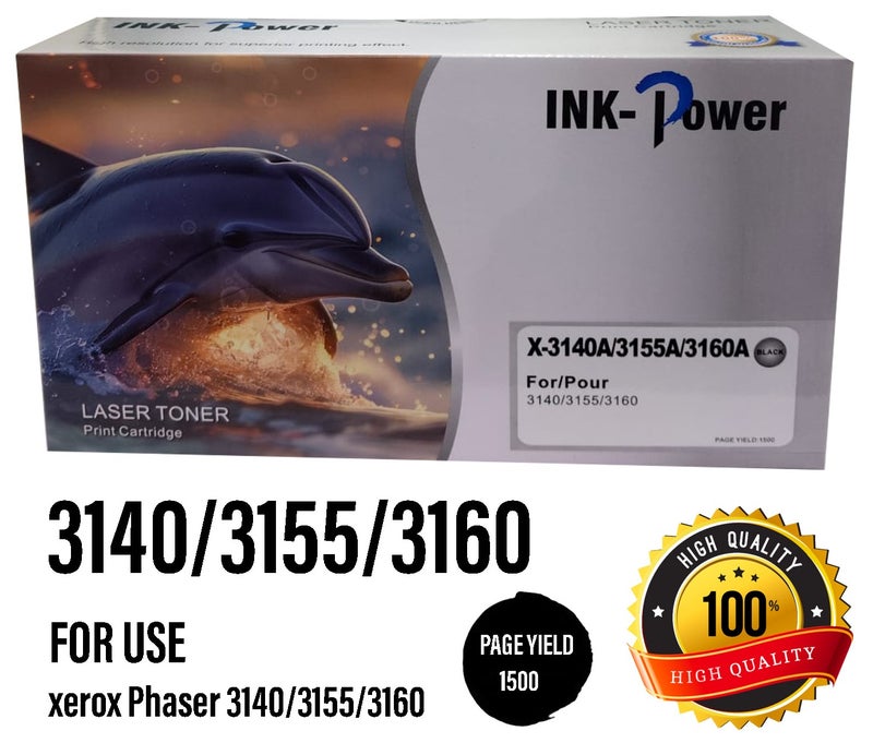 اينك باور خرطوشة حبر 3140 Phaser 3140 3155 3160 لأحبار Xerox المتوافقة. - Image 1