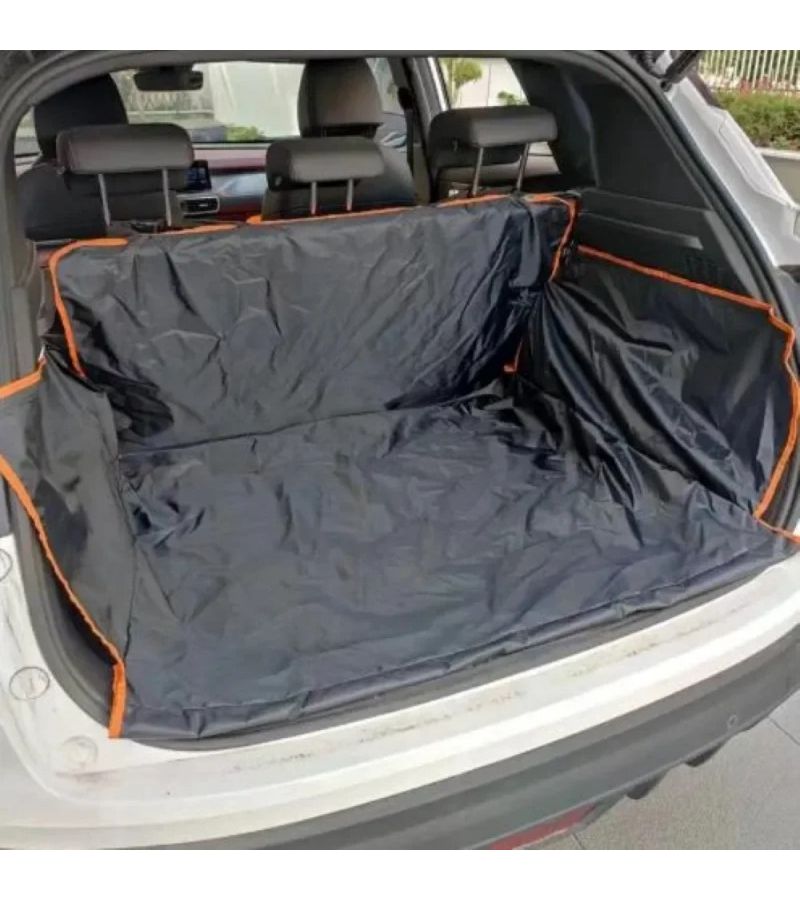 Orange Edge Dog Car Trunk Pad for Cars SUVs Trucks 20 Scenarios - Image 5