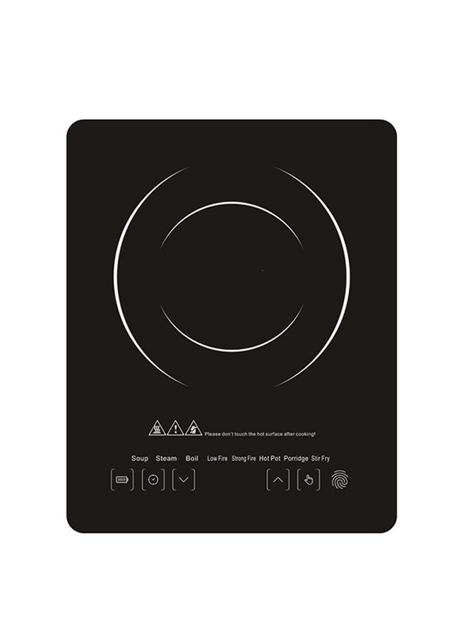 Arabest Induction Cooker,Portable Household Smart Cooktop,Black Crystal LED Touch Screen,Fast Heating,Suitable for Hotel/Home/Fast Food Restaurant  - Image 1