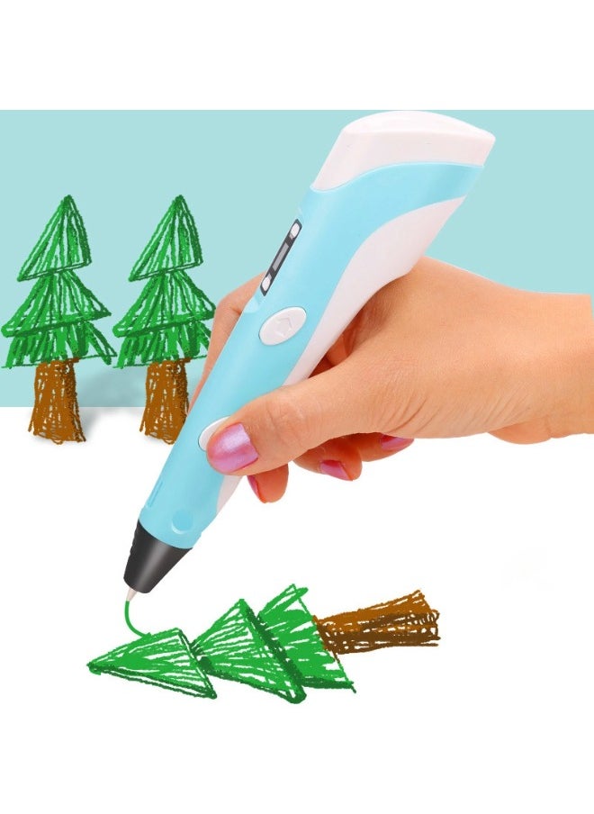 ShebSheb 3D Printing Pen,3D Drawing Pen with PLA Filaments LED Display for Kids,Adults,Model Making  - Image 4