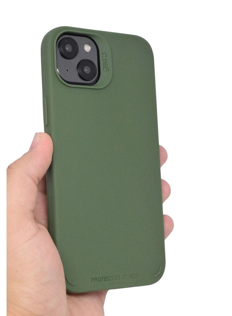 BORTONY iPhone 14 Case 6.1" Compatible with Full Body Protection Silky Soft Liquid Silicone Slim Protective Back Cover - Image 1