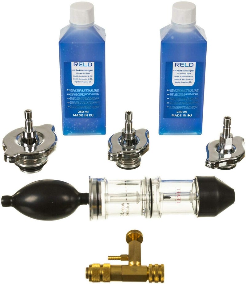 RELD Professional Head Gasket Tester Combustion Leak Test Kit Detector CO2 with Box and 17oz CO2 Reaction Liquid - Image 3