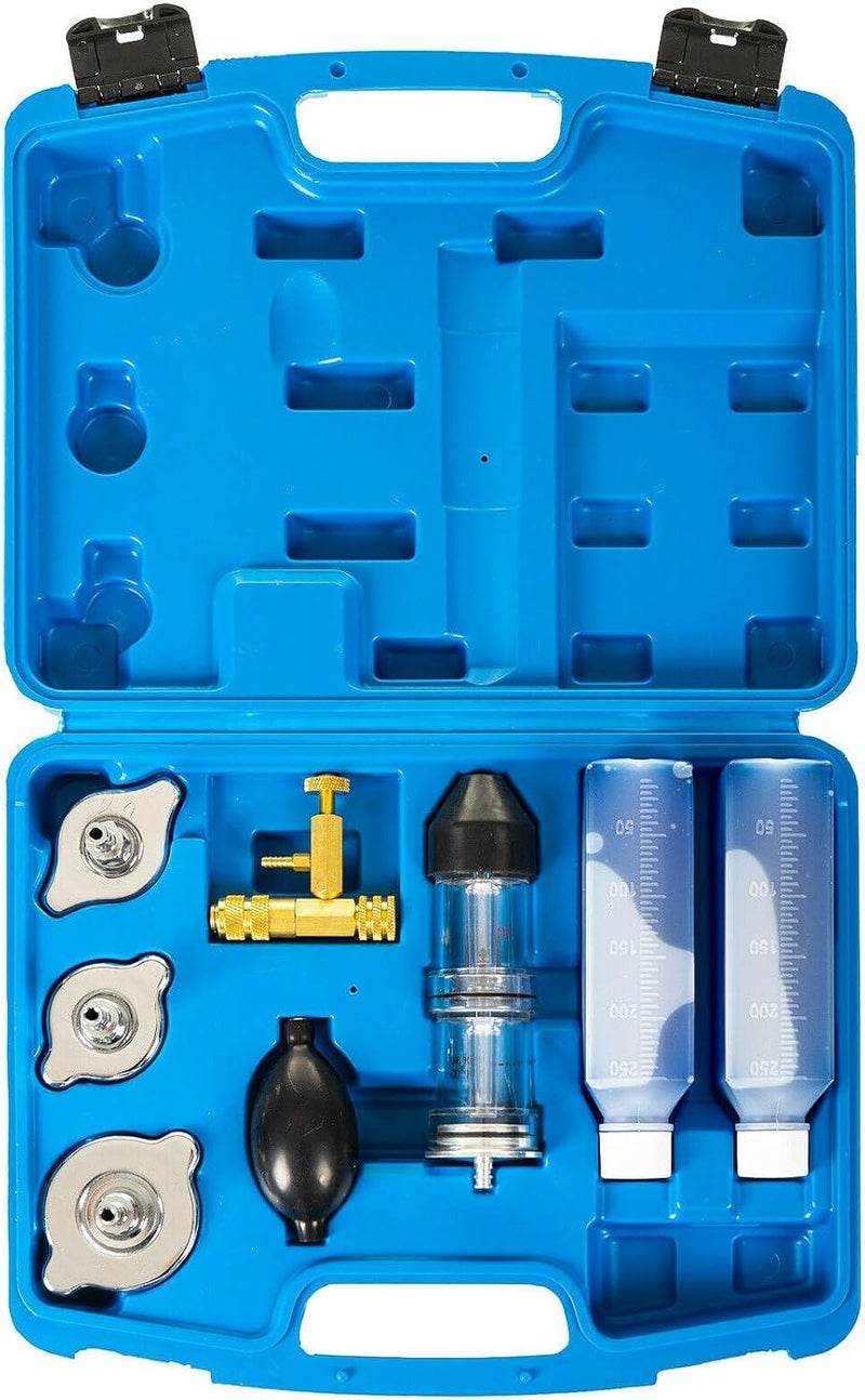 RELD Professional Head Gasket Tester Combustion Leak Test Kit Detector CO2 with Box and 17oz CO2 Reaction Liquid - Image 2