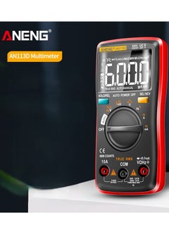 ANENG ANENG AN113D Digital Multimeter Electrical Meter 6000 Counts DC/AC Current Voltage Tester Meters True RMS Auto Ranging LCD Display Temperature Measurement  - Image 2