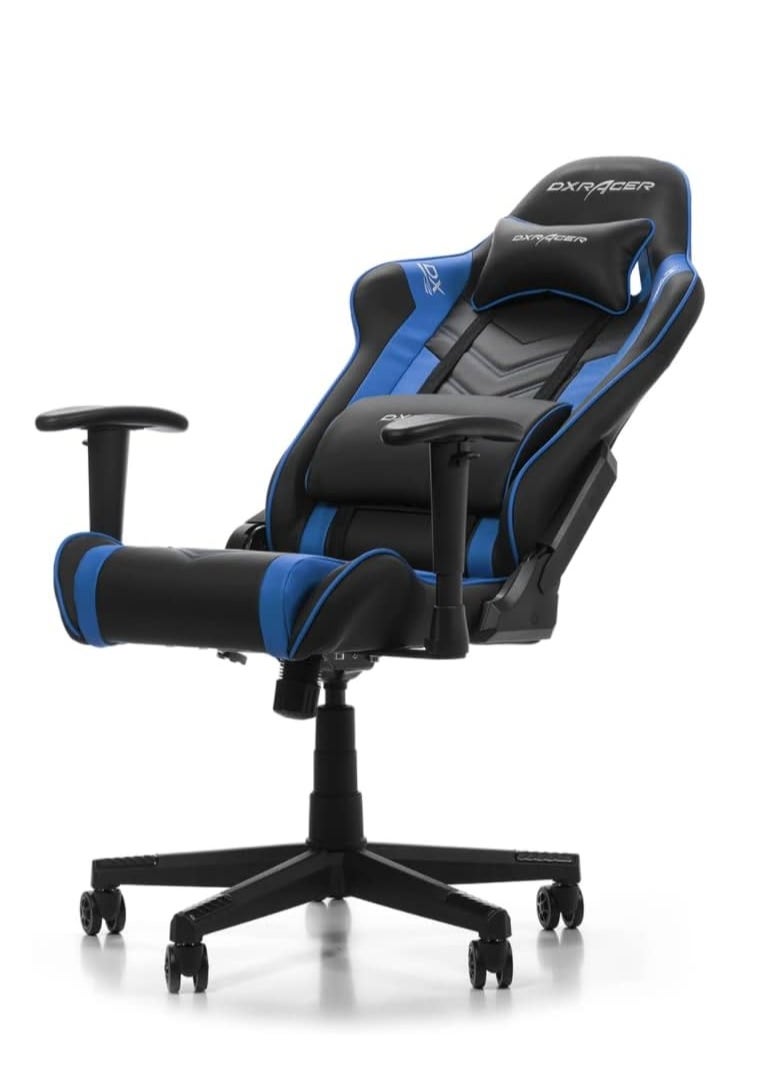 DXRacer - DXRacer P132 Prince Series Gaming Chair - Black/Blue | GC-P132-NB-F2-158 - Image 1