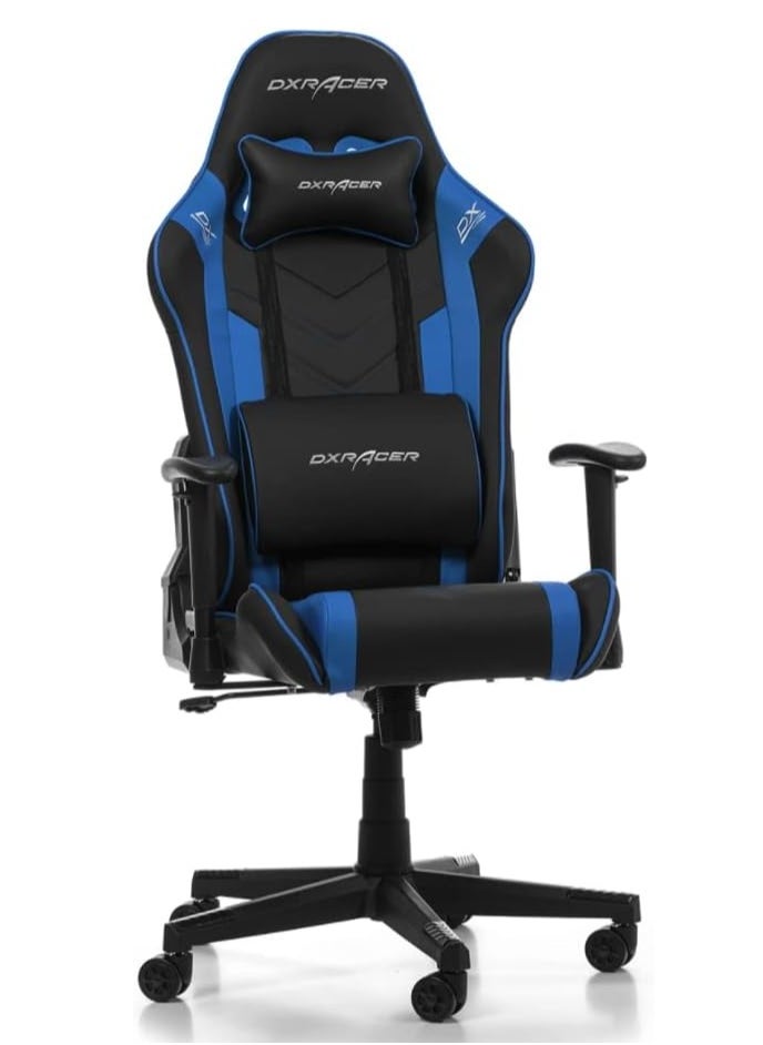 DXRacer - DXRacer P132 Prince Series Gaming Chair - Black/Blue | GC-P132-NB-F2-158 - Image 1
