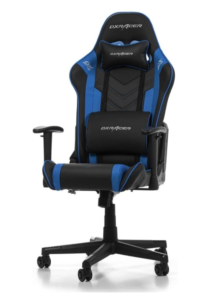 DXRacer - DXRacer P132 Prince Series Gaming Chair - Black/Blue | GC-P132-NB-F2-158 - Image 1