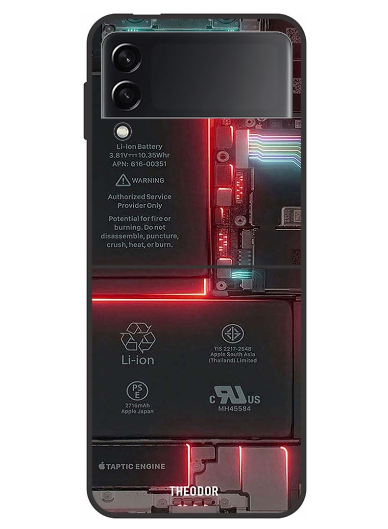 Theodor Protective Case Cover For Samsung Galaxy Z Flip 3 5G    Mobile Board - Image 1
