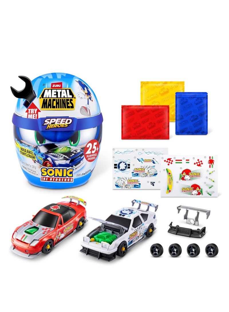 Zuru Metal Machines Speed Heroes Sonic Series - Assorted/Style May Vary - Image 1