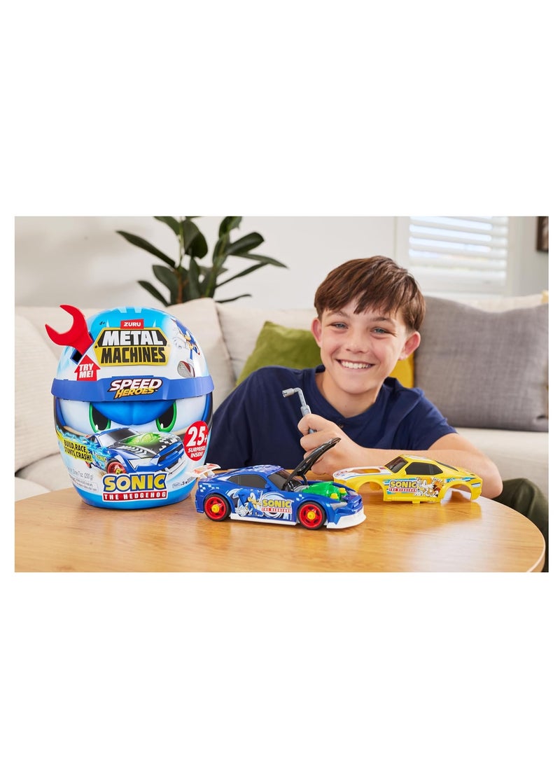 Zuru Metal Machines Speed Heroes Sonic Series - Assorted/Style May Vary - Image 5