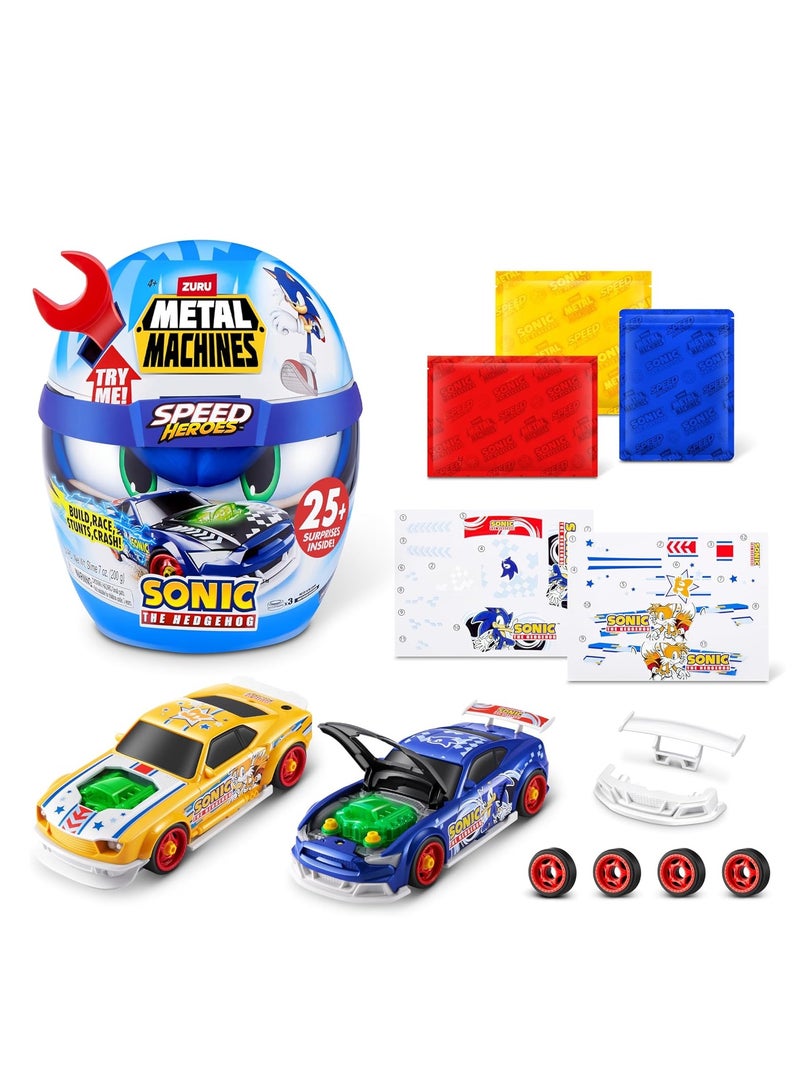 Zuru Metal Machines Speed Heroes Sonic Series - Assorted/Style May Vary - Image 3
