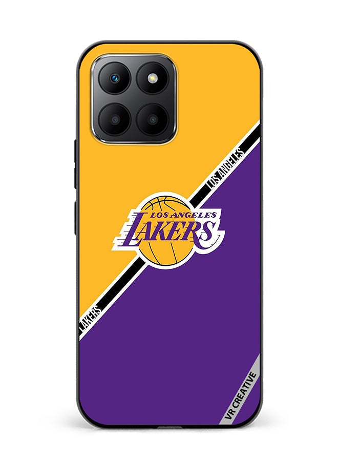 VR CREATIVE Protective Case Cover For Honor 70 Lite Los Angeles Lakers Design Multicolour - Image 1