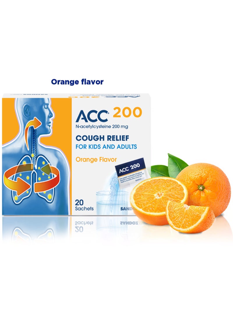 Sandoz Acc 200 Mg Sachets 20 S - Image 4