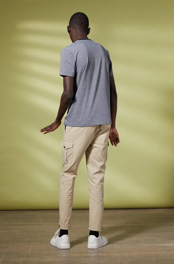 Vicomte A. Tay Grey T-Shirt 100% Cotton