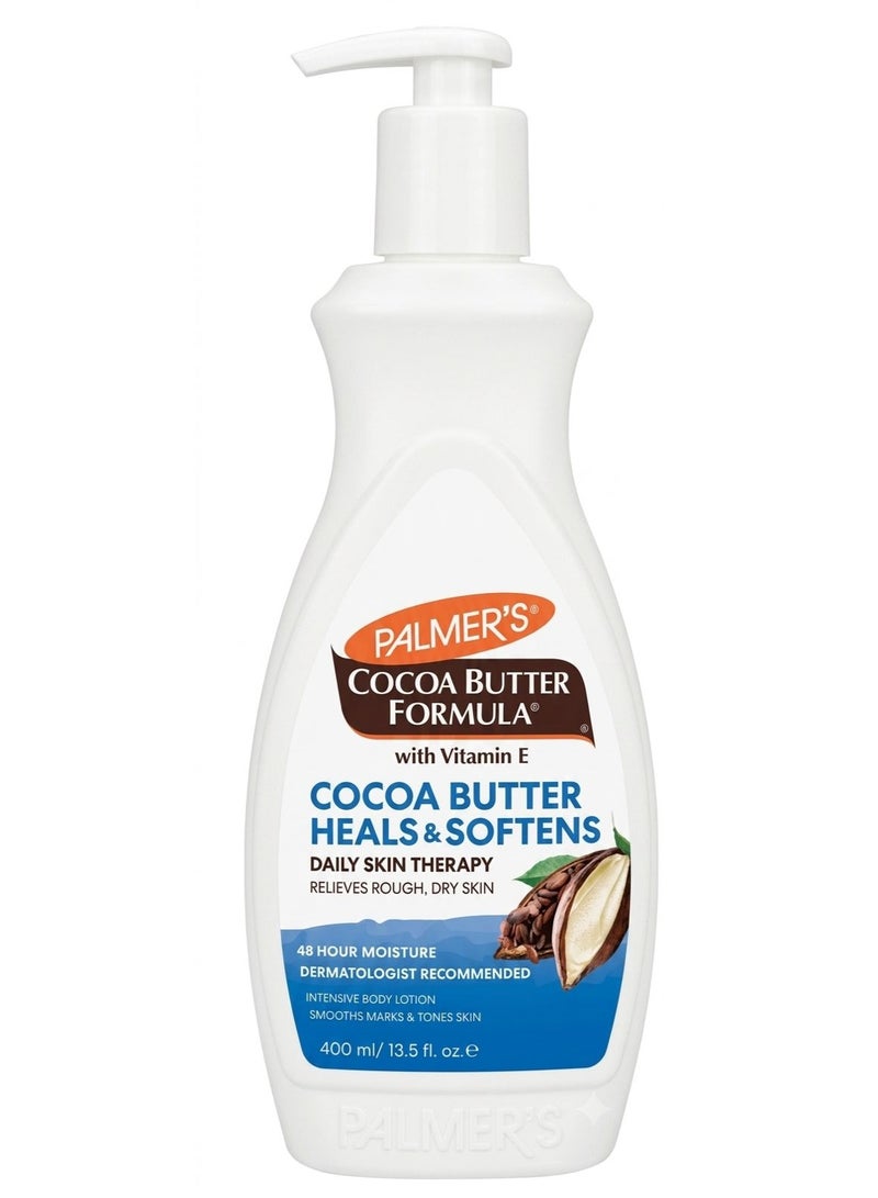 Palmer's Cocoa Butter Formula Body Lotion Pump for daily skin therapy 400ml