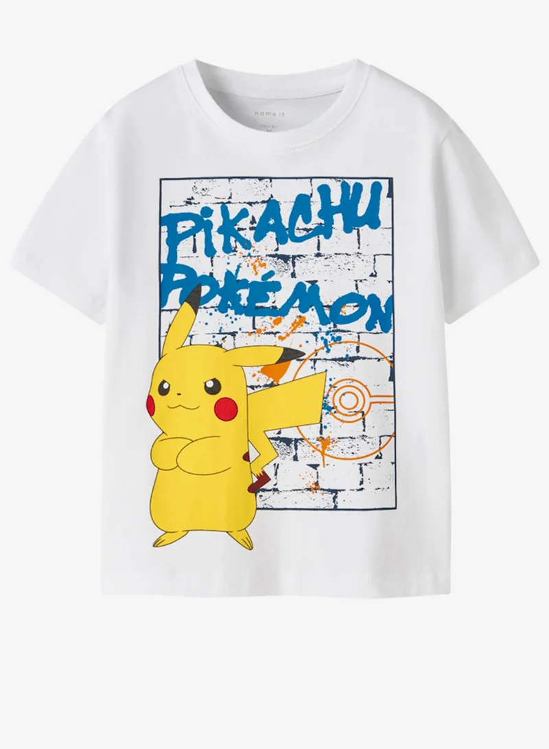 NAME IT Kids Pokemon Crew Neck T-Shirt