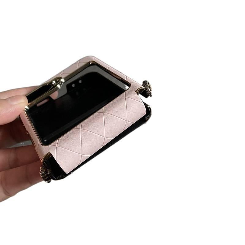 Protective Case | Shockproof | Pink Electroplated | Drop Protection | Shockproof Cover for Samsung Galaxy Z Flip 6 - Image 5