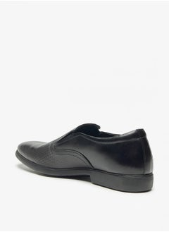 DUCHINI Men's Textured Slip-On Loafers  - Image 2