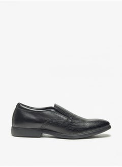 DUCHINI Men's Textured Slip-On Loafers  - Image 3