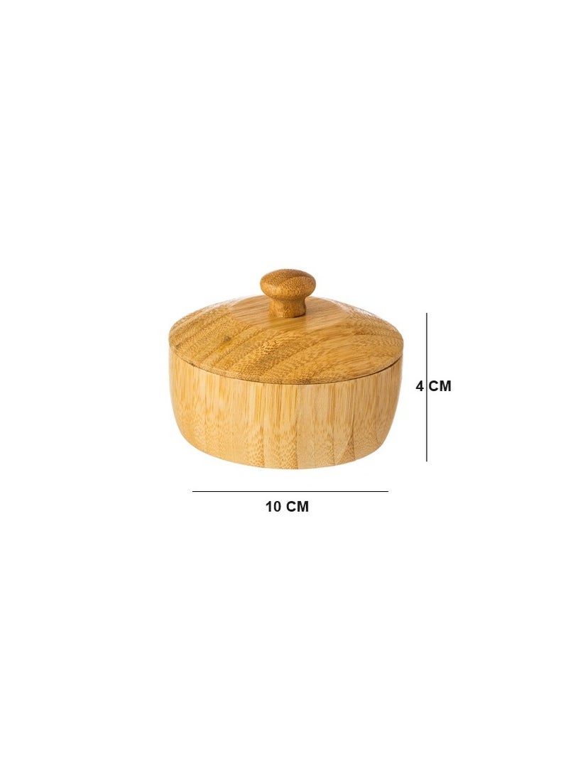 Dania - A multi-use box with a bamboo lid for nuts and spices - Image 1