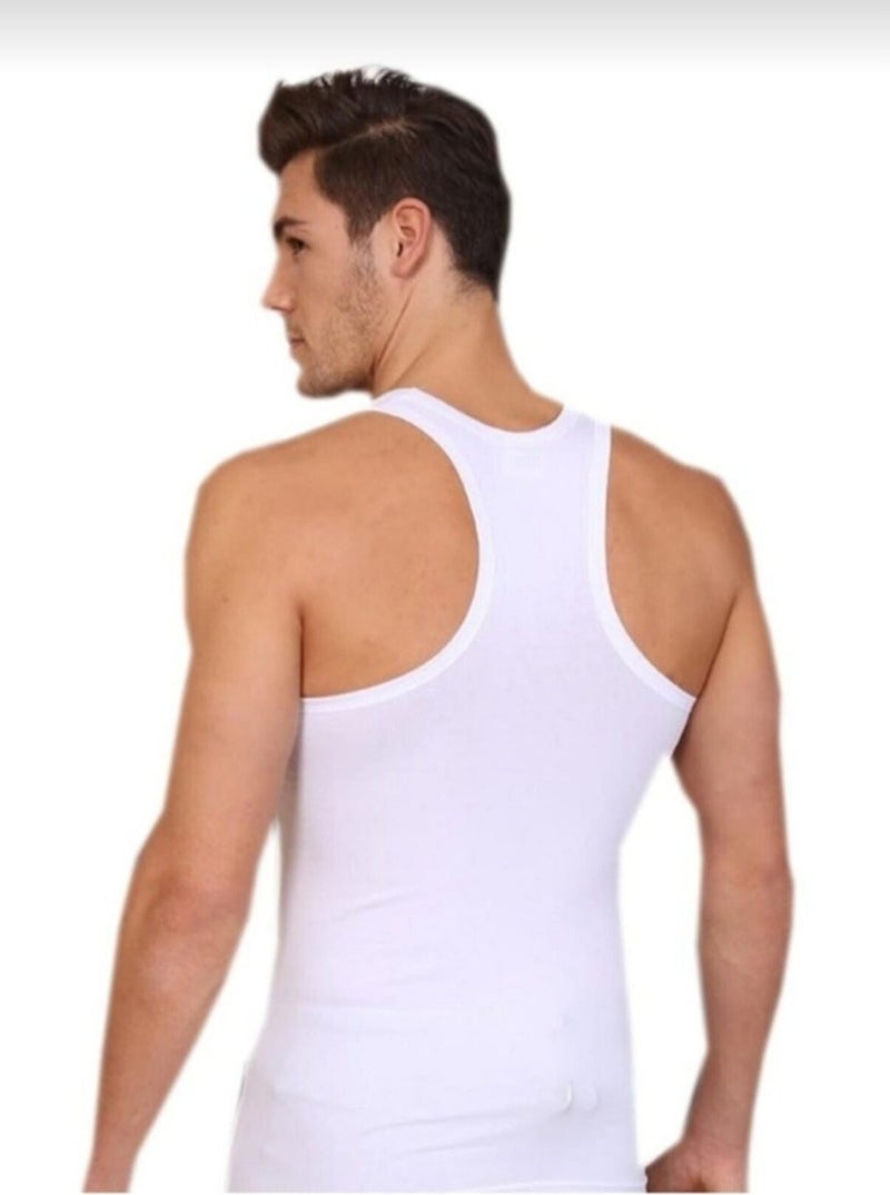 Berrak 1029 Men's Elastane Sports Undershirt 6 Pieces  - Image 1