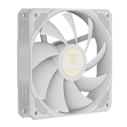 Gamdias Boreas M2-51D WH CPU Cooler 120mm Fan, CPU Temperature Fan Speed Display | Support AMD & Intel CPU Socket AM5, AM4 / LGA 1700, 1200, 1151, 1150/ PWM Case Fans/72.94CFM Air Flow/ 5 Heat Pipes - Image 3